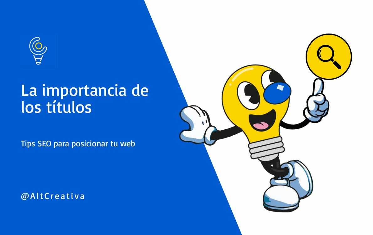 Importancia de los títulos